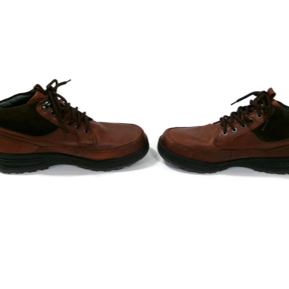 Abeo 24/7 Dri Walk Mens Ridley Leather Boots Slip Resistant Comfy Size 9.5 M - Picture 2 of 16